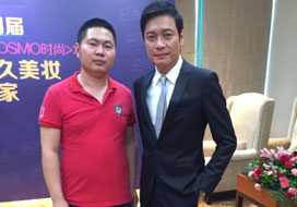 广州AB与明星合影